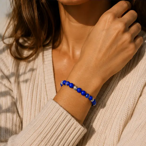 Cobalt Mosaic Beaded Stretch 4.webp