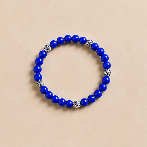 Cobalt Mosaic Beaded Stretch 1.webp