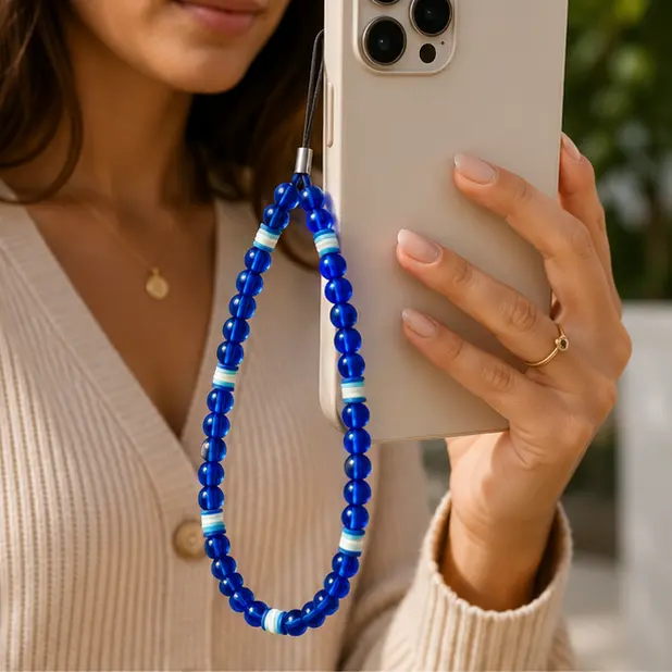 Blue Beaded Phone Charm 2.webp