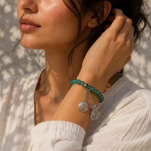 Green Beaded Lifestyle Stretch 2.webp