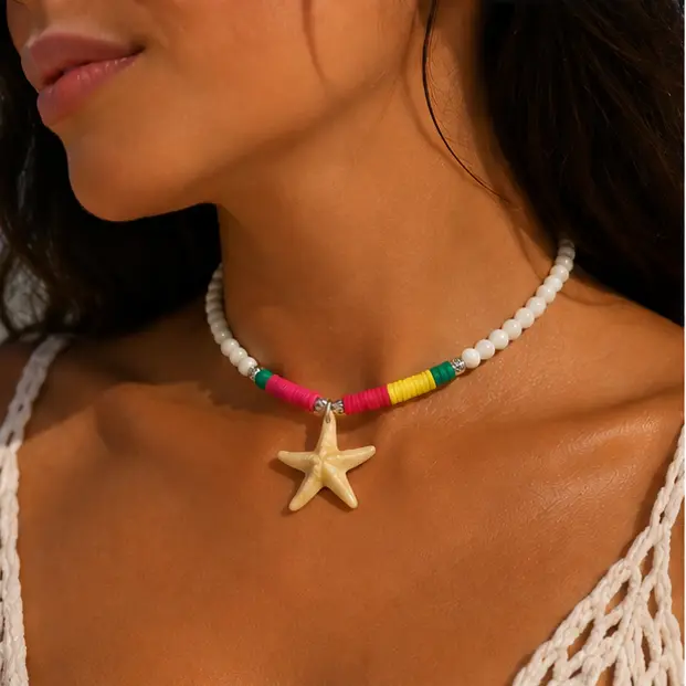 Starfish Choker Summer Jewel 3.webp