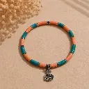 Peach & Turquoise Dervish Calligraphy 1.webp