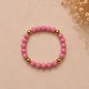 Pink Beaded Bracelet Beach 1.webp