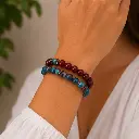 Midnight Cranberry bracelet set 4.webp