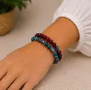 Midnight Cranberry bracelet set 3.webp