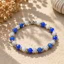 Blue and White Bracelet Lifestyle 1.webp