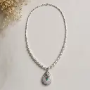 Pearl Teardrops in Turquoise and Red 3.webp