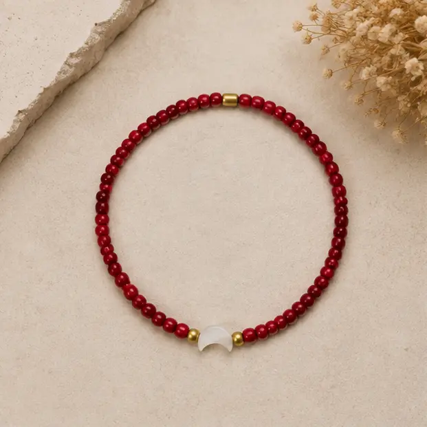 Beachy Anklet Collection Red 1.webp