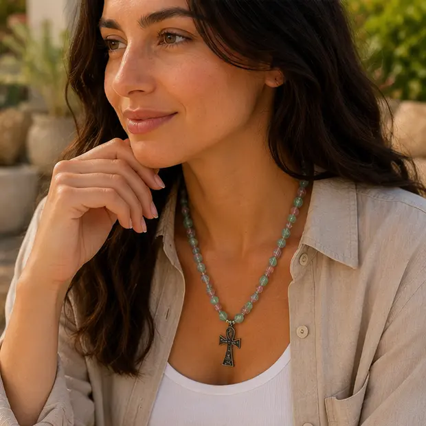 Ankh Necklace Lifestyle 4.webp