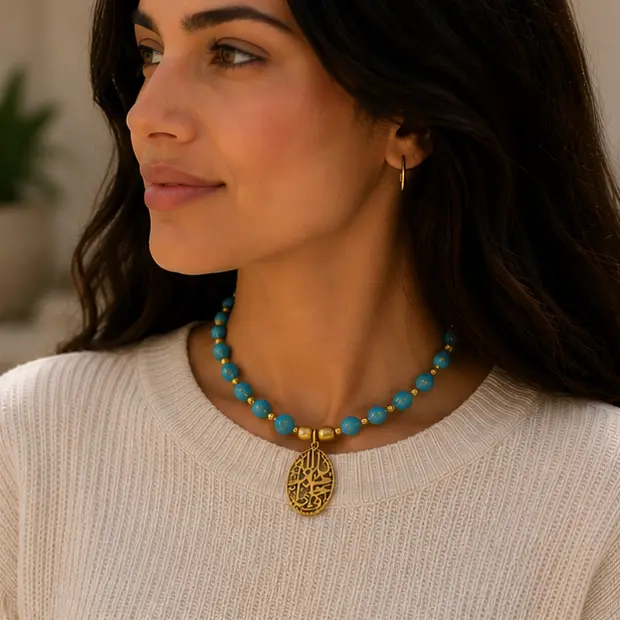 Turquoise Choker Editorial 2.webp
