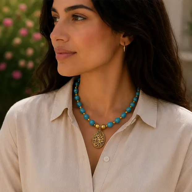 Turquoise Choker Editorial 3.webp