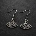 Silver Calligraphy Earrings 1.webp