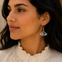 Silver Calligraphy Earrings 2.webp