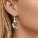 Silver Crystal Teardrop Dangle 2.webp