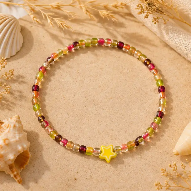 Sunny Starry Beach Anklet 1.webp
