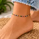 Colorful Beaded Anklet Summer 3.webp