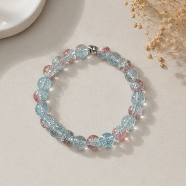 Sunset Sky Cracked Quartz
