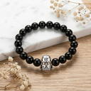 Dark Side Obsidian Helmet Bead