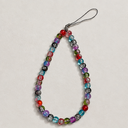 Colorful Beaded Phone Charm