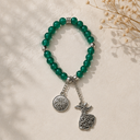 Green Beaded Lifestyle Stretch