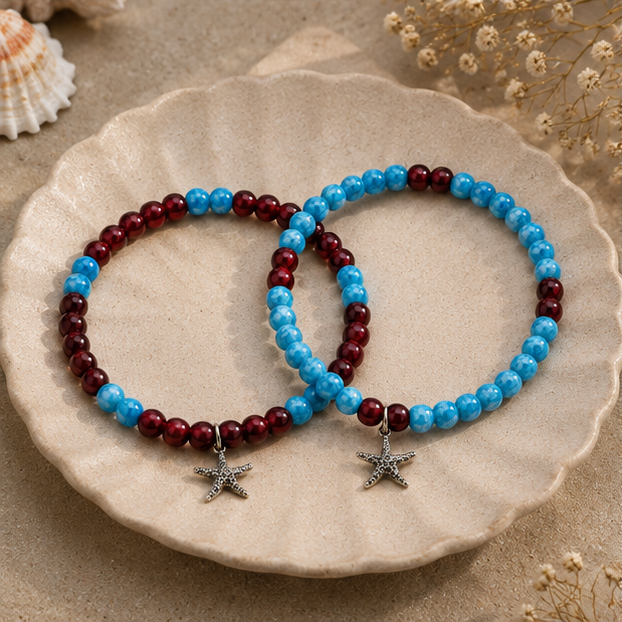 Beachy Starfish Stretch Set (2-Piece)