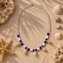 Sunlit coastal chic with shell
