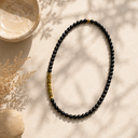 Elegant Black Beaded