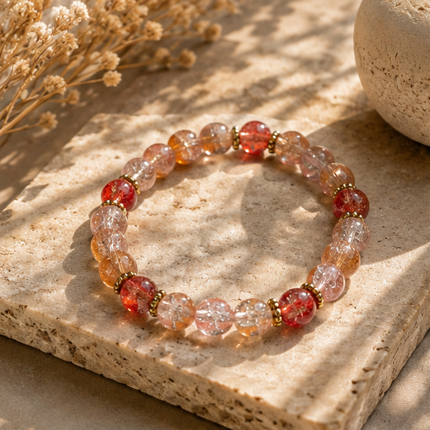 Sunlit Crackle Bead Lifestyle