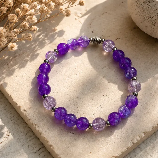 Purple and Crystal Amethyst Lifestyle